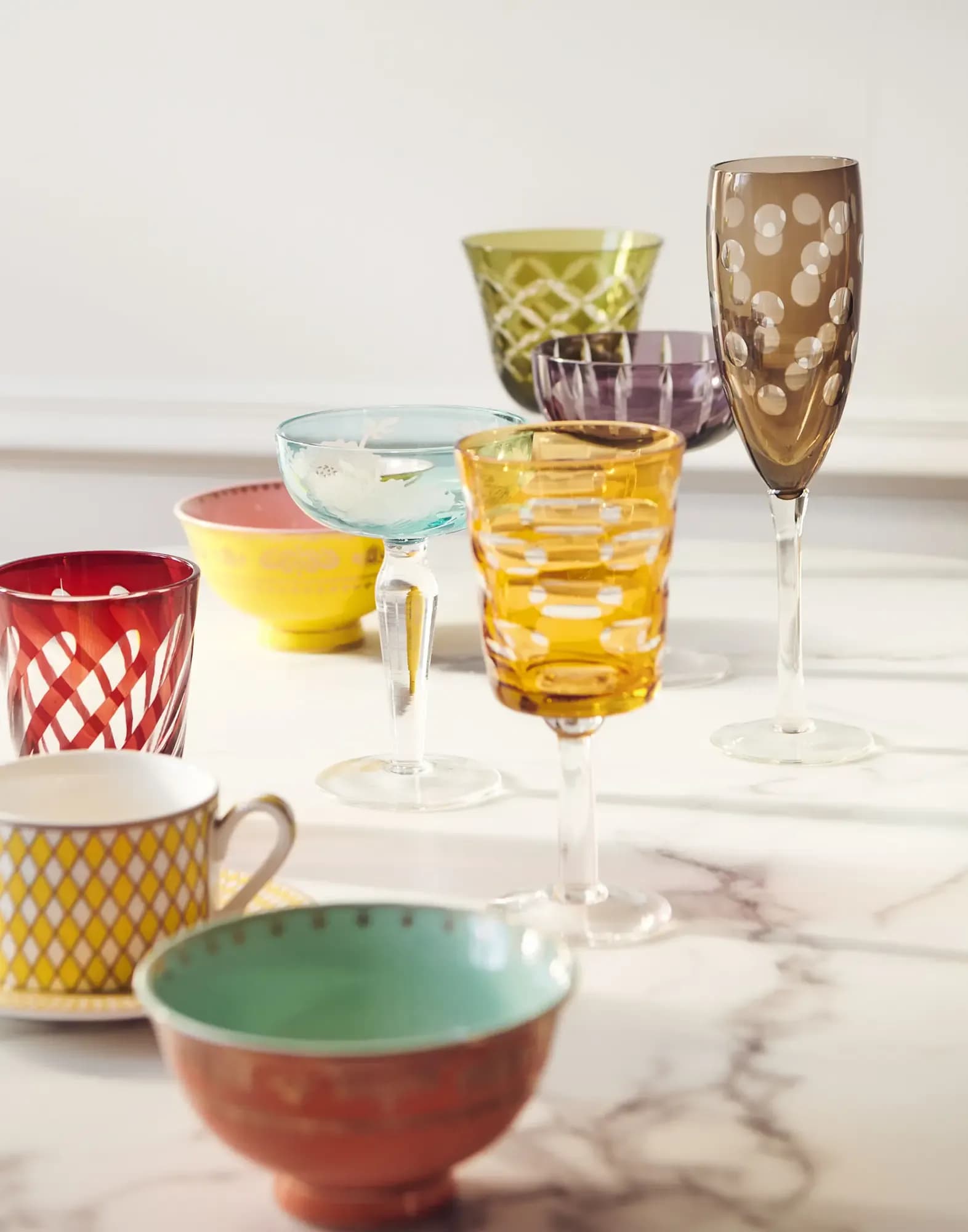 Verres de haute qualité